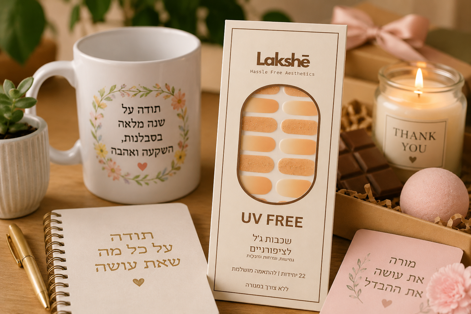 מתנות למורה ולגננת – רעיונות מקוריים עם מחשבה